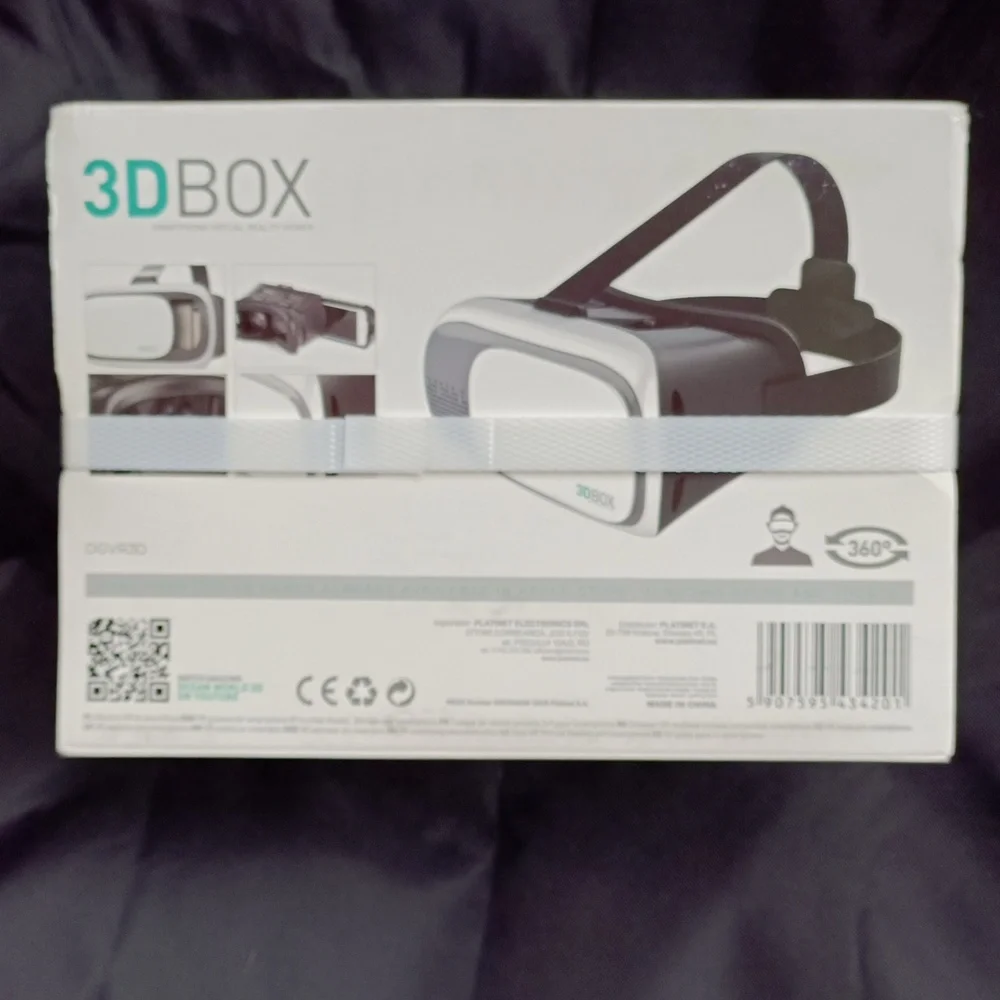 VR BOX HEADSET 3D BOX OMEGA VIRTUAL REALITY FOR ANDROID NEW